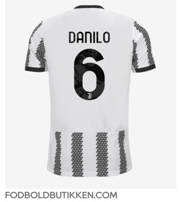 Juventus Danilo #6 Hjemmebanetrøje 2022-23 Kortærmet